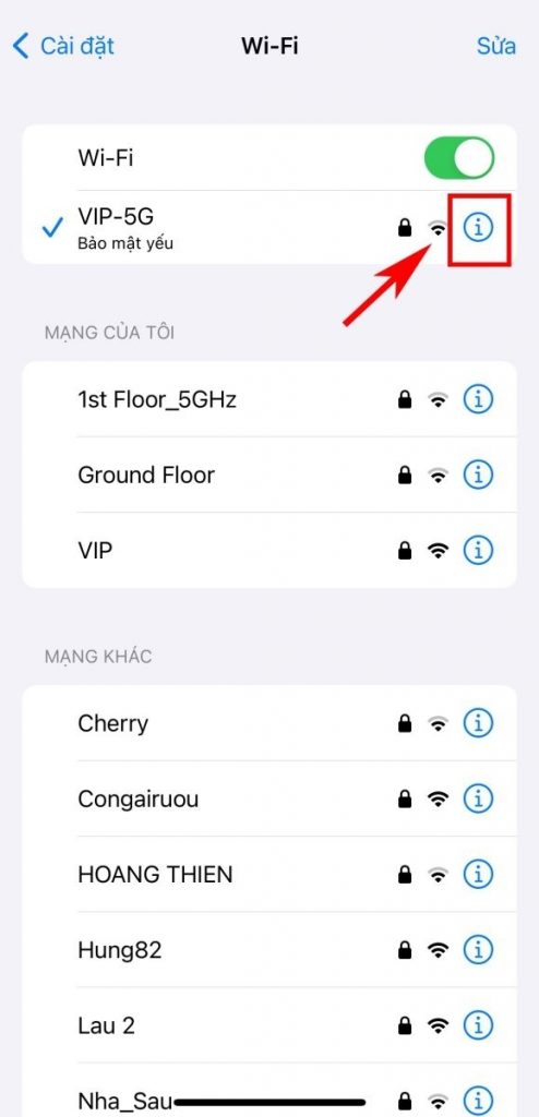 cách đổi ip trên điện thoại