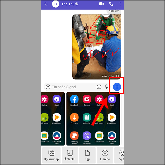 ứng dụng Signal Chat