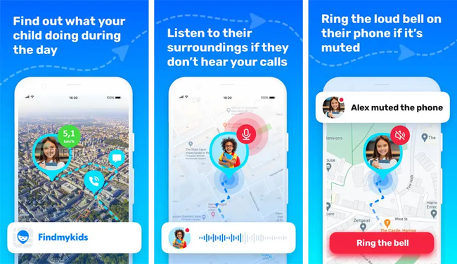 ứng dụng Find My Kids