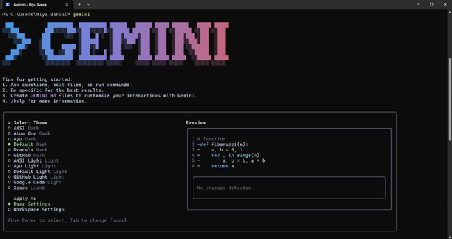 Gemini CLI