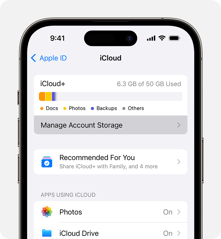 cách hủy gói icloud