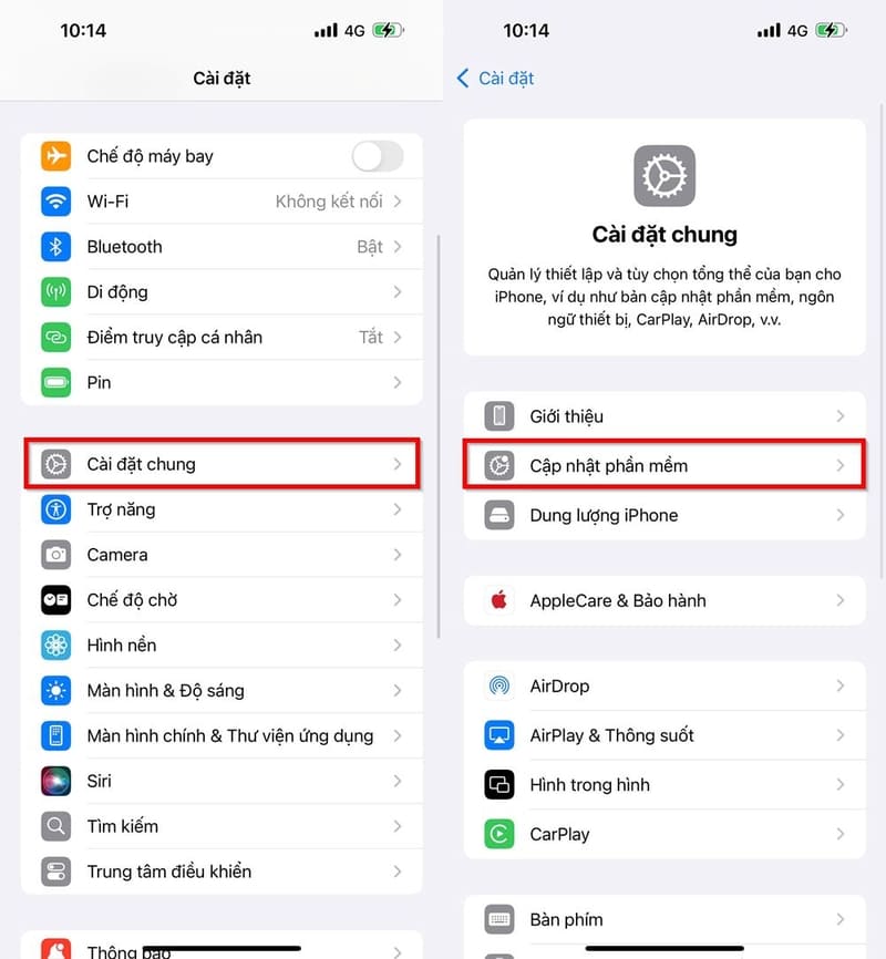 Cập nhật iOS 26