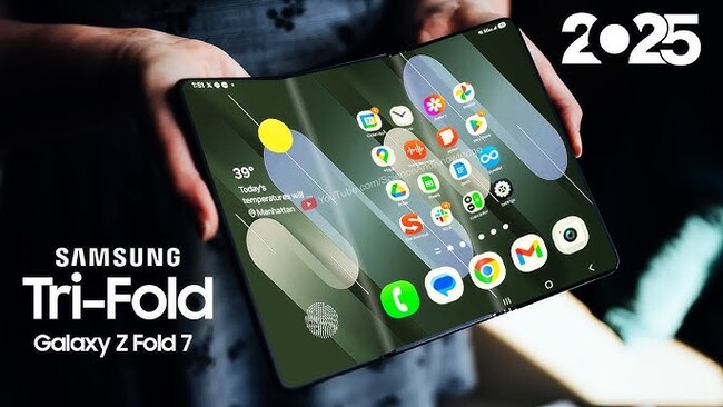 ra mắt galaxy z trifold