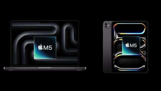 So sánh chip Apple M5 và M4