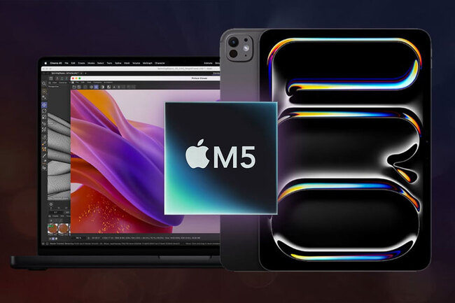 So sánh chip Apple M5 và M4