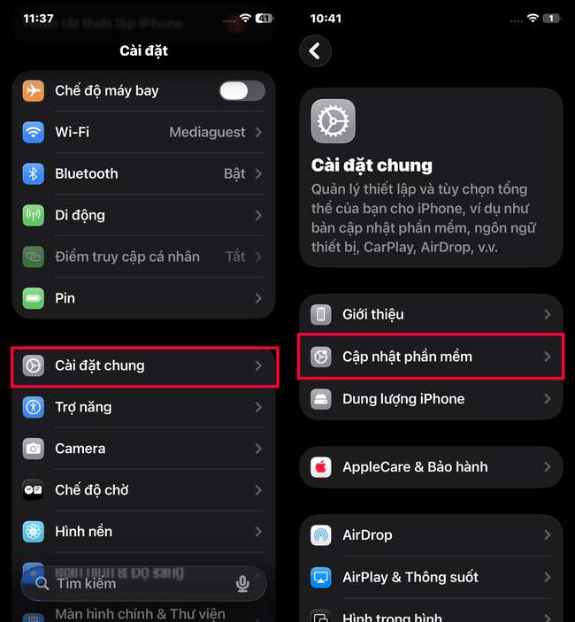 hướng dẫn cập nhật ios 26.2 beta 2