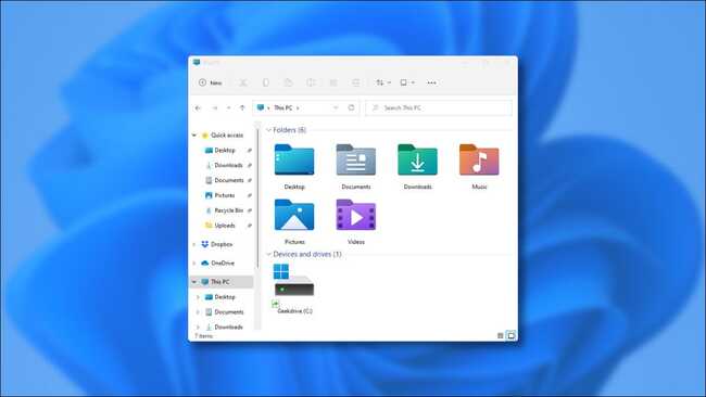 File Explorer trên Windows 11