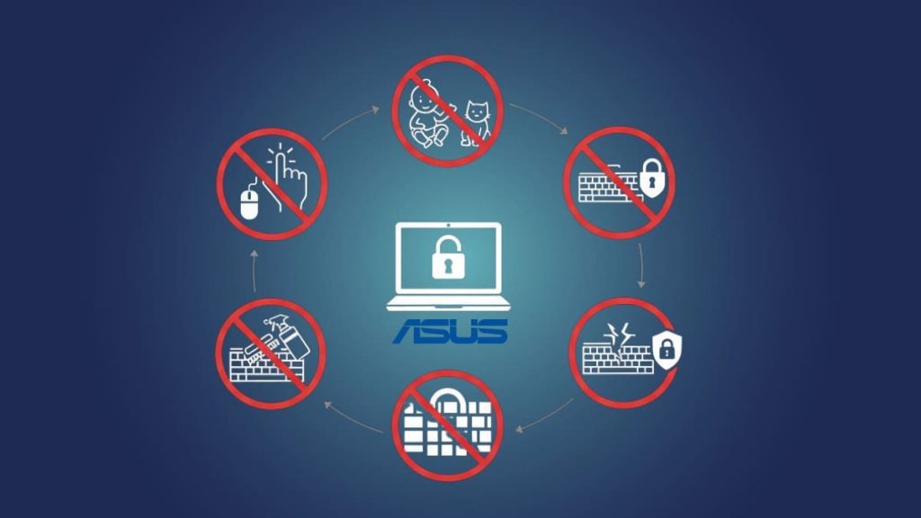 khóa bàn phím laptop