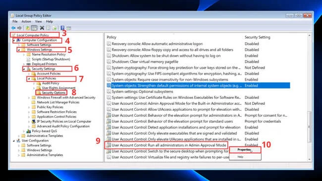 vì sao nên tắt UAC