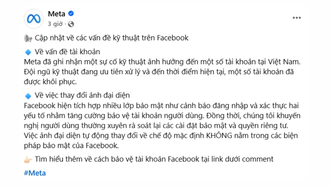 xóa ảnh đại diện facebook