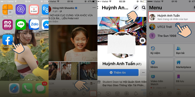 cách xóa ảnh đại diện