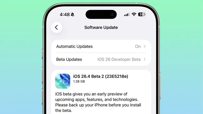 tính năng mới của iOS 26.4