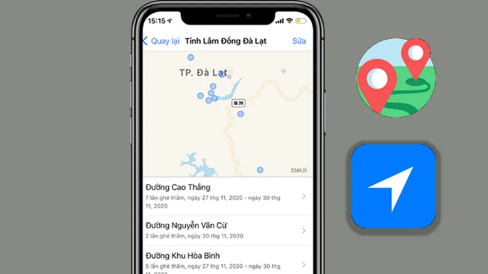 thiết bị định vị siêu nhỏ gắn vào điện thoại