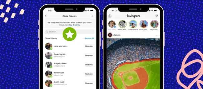 tự thoát close friends instagram