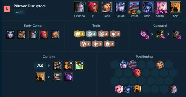 đội hình ĐTCL 16.5 mạnh nhất