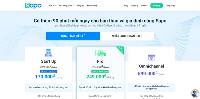 siêu thị dùng máy pos gì