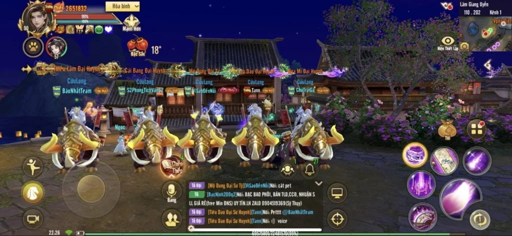 tân thiên long mobile