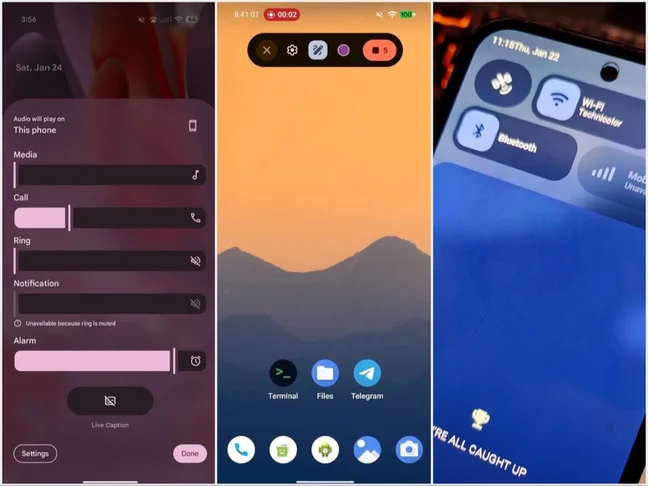 tính năng hệ điều hành Android 17
