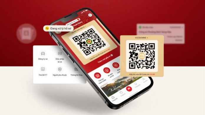 cách tích hợp bằng lái xe vào vneid