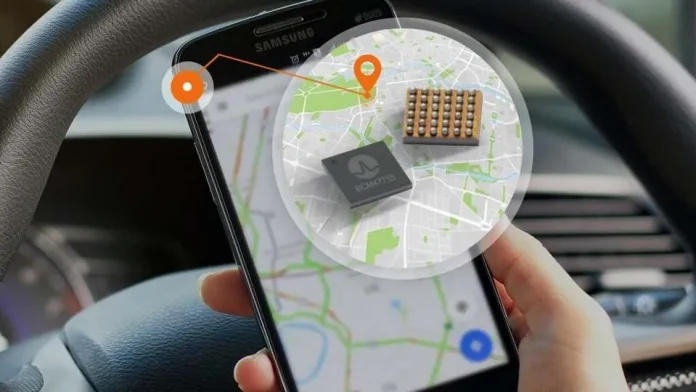 thiết bị định vị siêu nhỏ gắn vào điện thoại